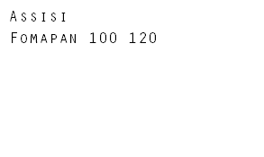 Assisi Fomapan 100 120